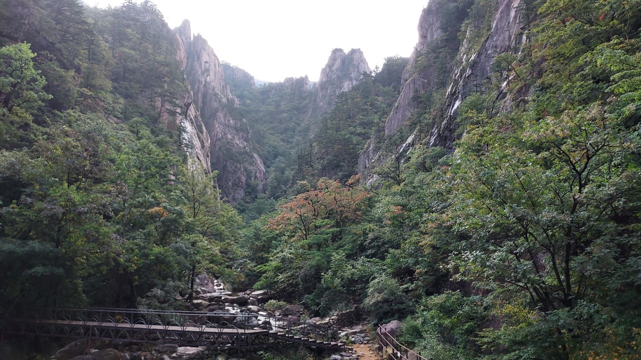 2025년 양폭대피소 가을 단풍 (2025-09-29)