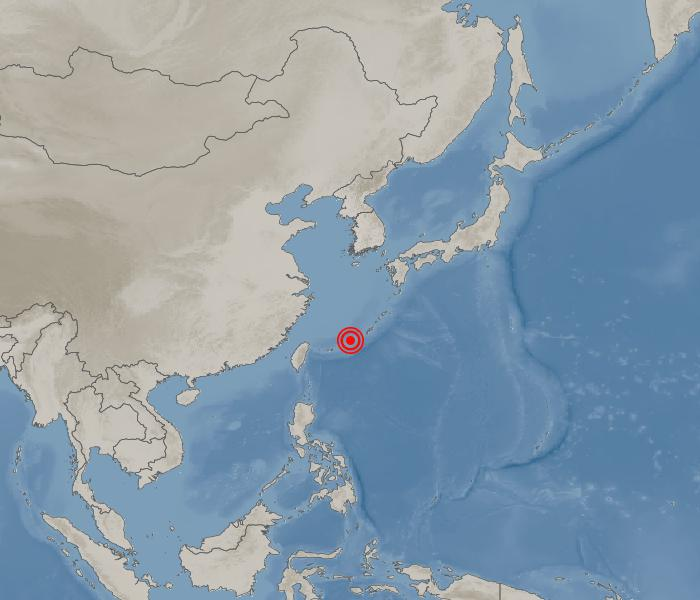 Image of earthquake information