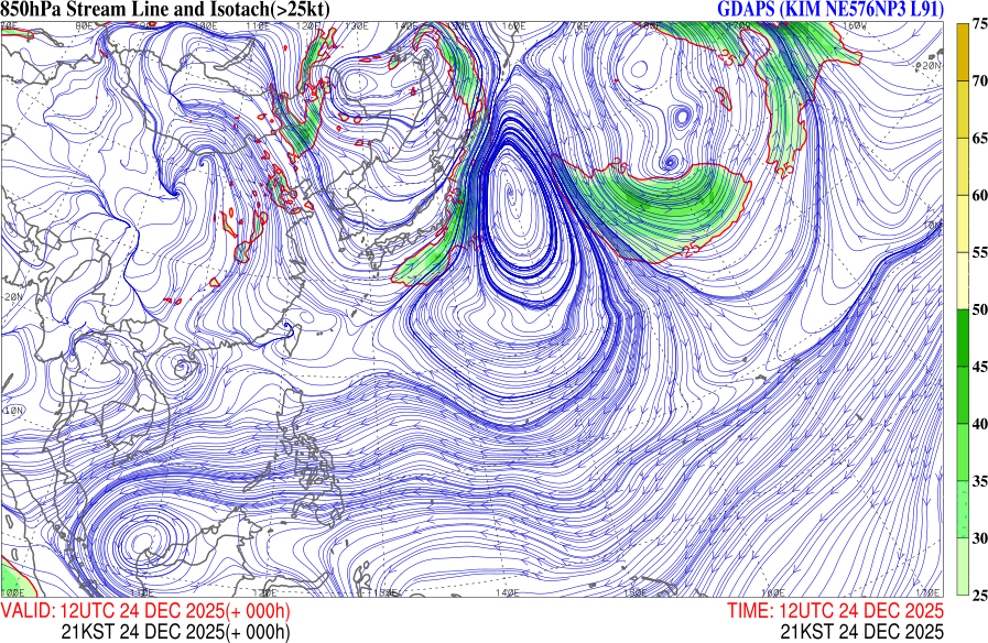 2025년 12월 24일 21시 하층유선  [대류촉발 감시]